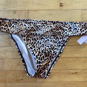 Leopard print Victoria’s Secret bikini bottoms